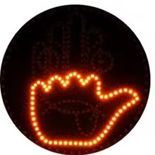 Flippy LED pattern: shaka hang-loose hand